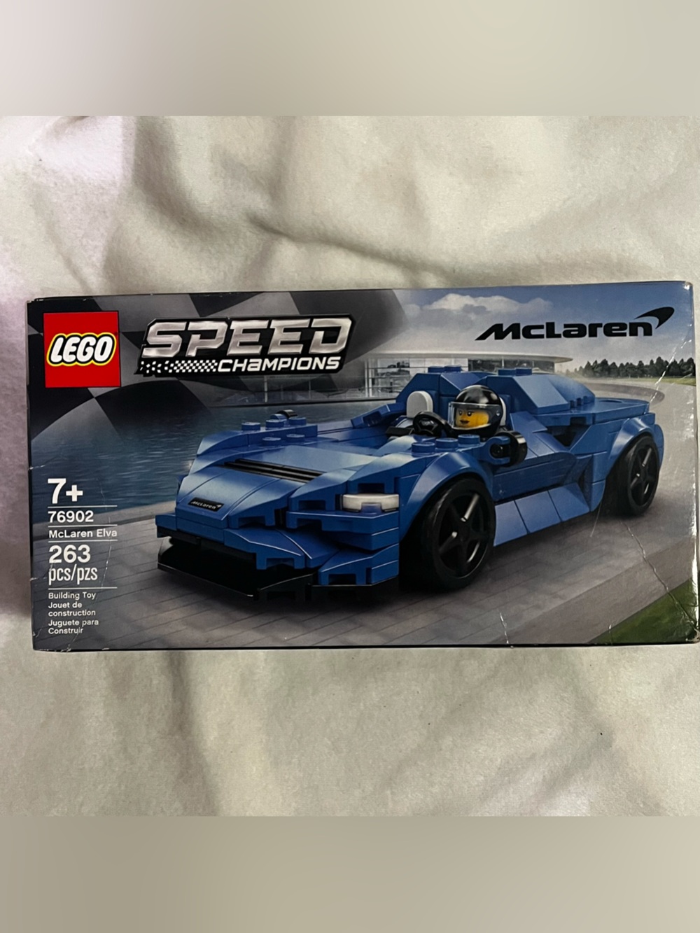 LEGO Speed Champions McLaren Elva Blue Building Set